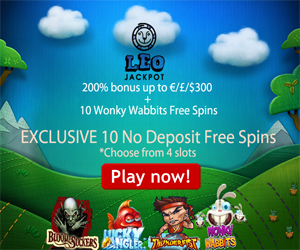 Leojackpot Casino 10 No Deposit free spins on 4 slots2