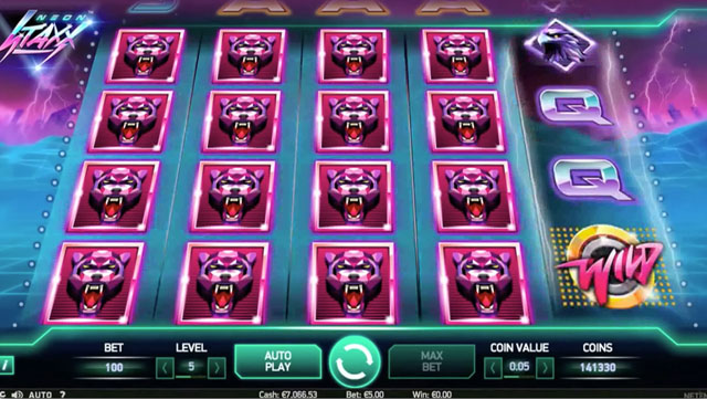 play Neon Staxx free slot