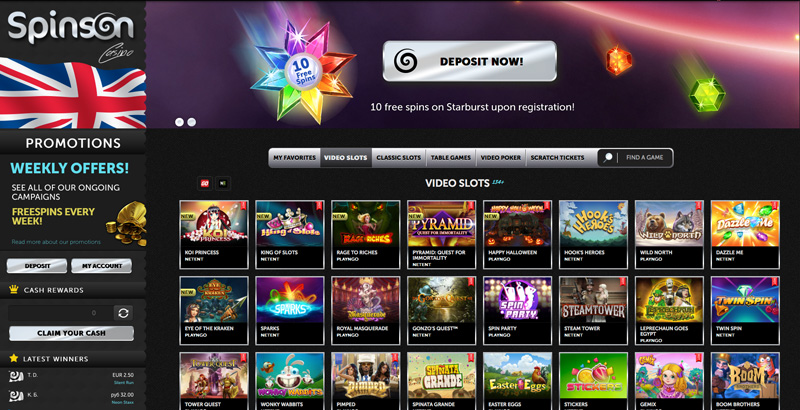 Casino 10 Free Spins