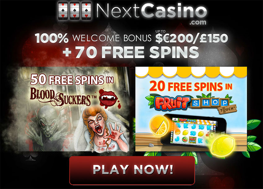 Next Casino Free Spins