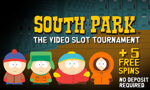 South park free spins no deposit needed