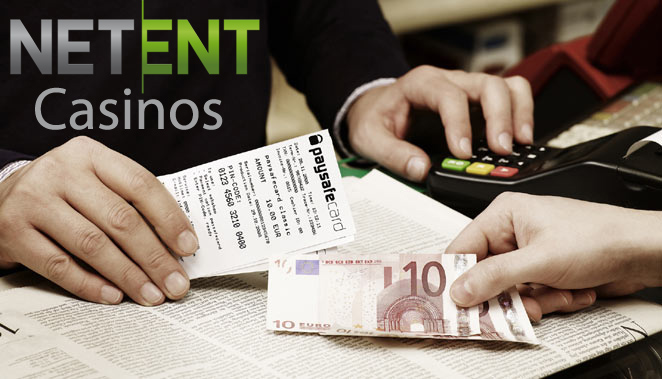 NetEnt Casinos PaysafeCard