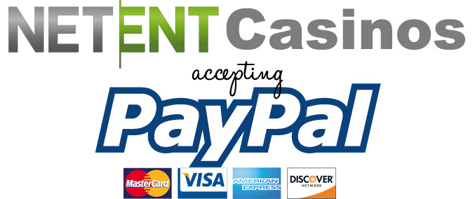 NetEnt Casinos accepting PayPal