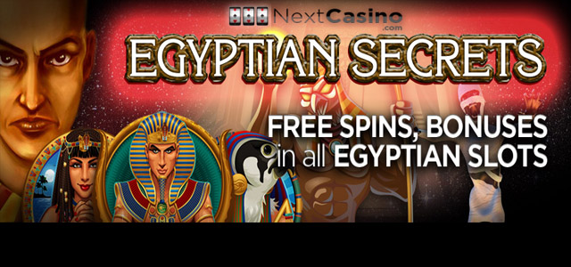 NextCasino - Egypt Free Spins