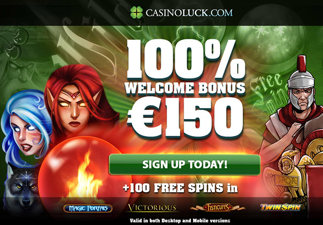 New CasinoLuck 100 Free Spins