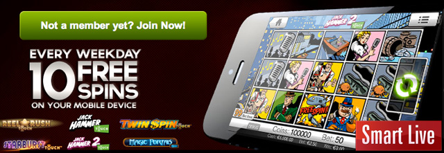 SmartLive Casino - Mobile