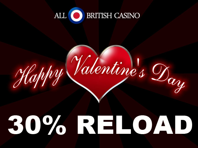 Valentines Reload Bonus