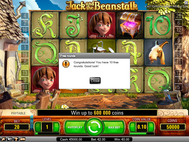 -jack_and_the_beanstalk-10 No deposit free spins