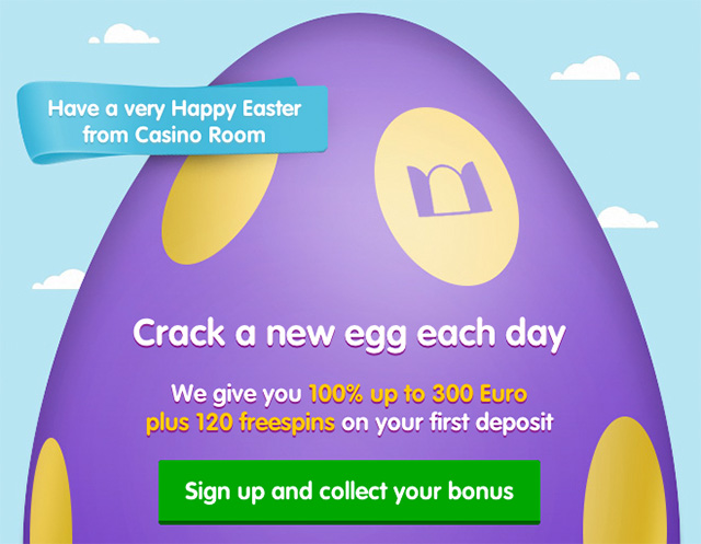 CasinoRoom Easter Free Spins Schedule