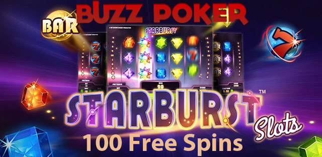 100 Starburst Slot Free SPins