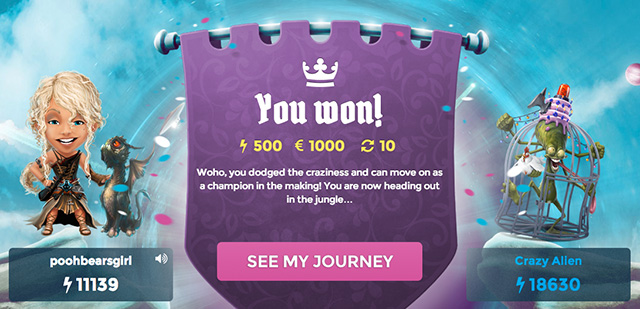 1000EUR Won at CasinoSAGA