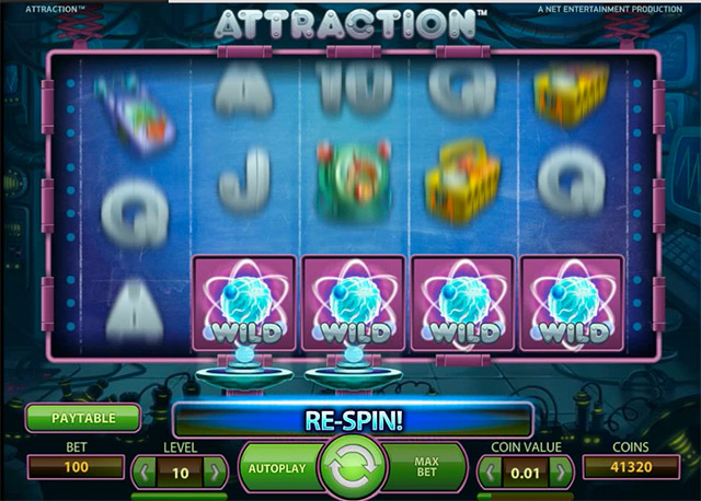 Attraction Free Spins