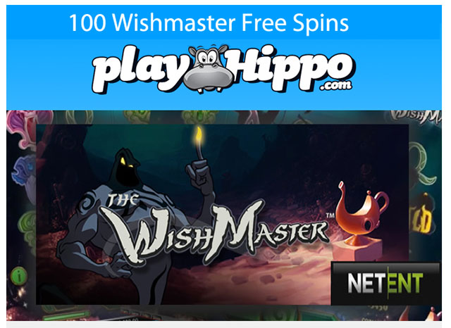 PlayHippo 100 Wishmaster Free Spins