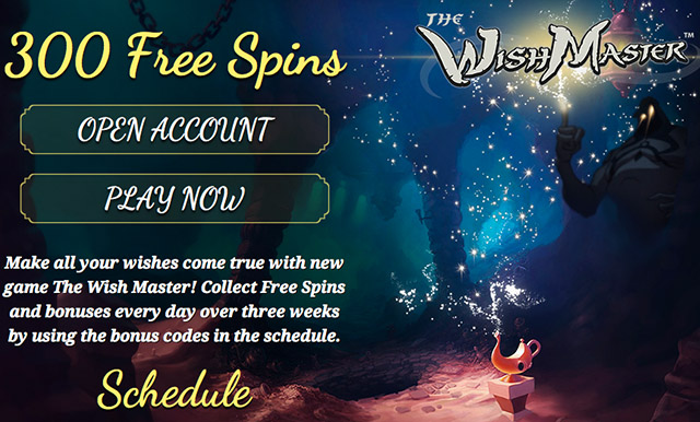 igame casino 300 Wishmasters free spins