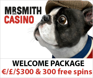 Mr Smith Casino - 300 Free Spins