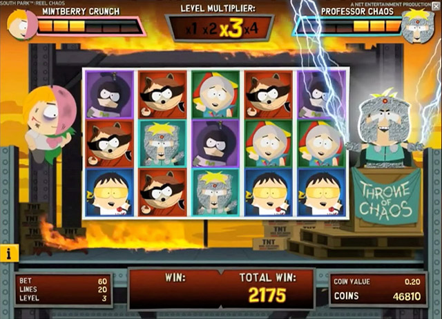 South Park Reel Chaos Free Spins