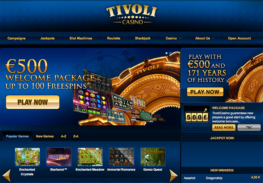 Tivoli Casino Kampagnekode
