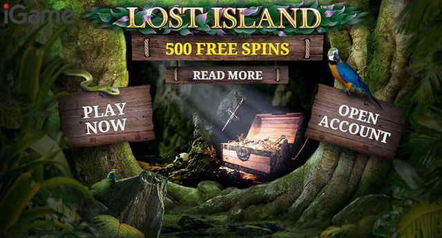 iGame NetEnt Lost Island Free Spins