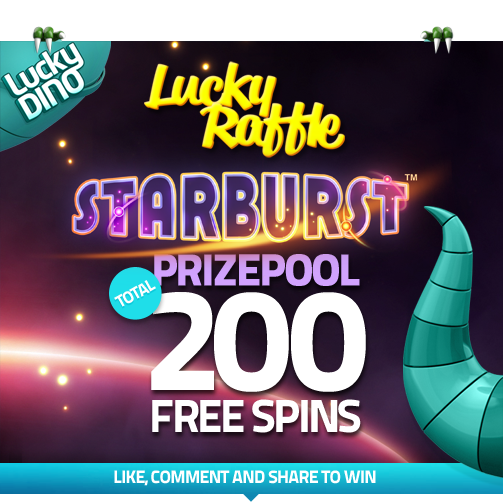 Lucky Dino Free Spins Raffle