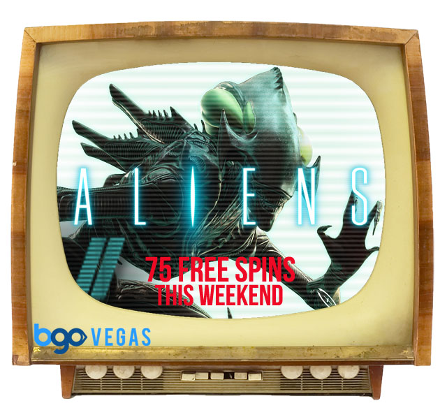 75 Aliens free spins- BgO Casino