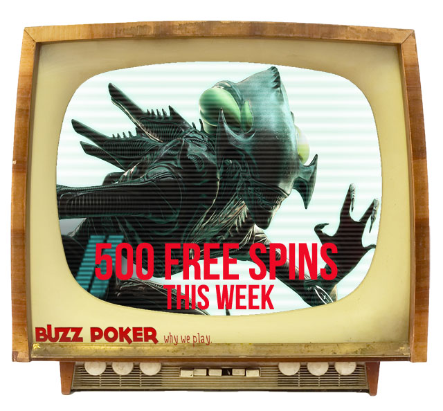 Buzz Poker 500 Free Spins EVERYDAY