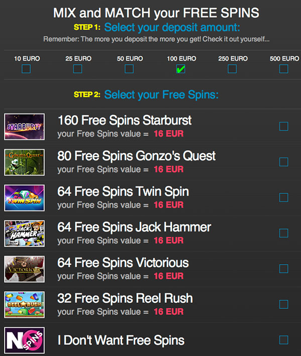 FreeSpins Casino - up to 1000 Free Spins