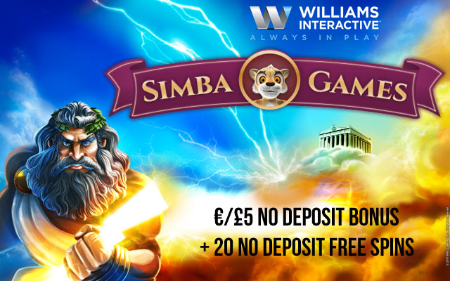 Simba Games - Williams Interactive Free Spins Casinos