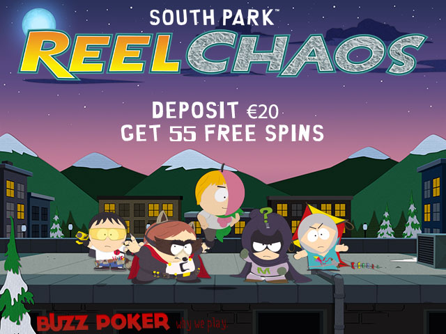 BuzzPoker South Park Reel Chaos Slot FreeSpins