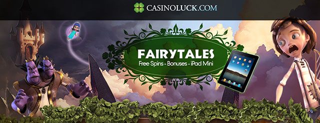 CasinoLuck Free Spins on Fairy Tales Slots