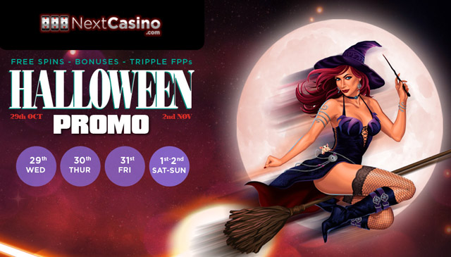 Next Casino Halloween Free Spins