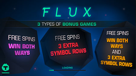 Flux Slot | 3 types of Bonus Games