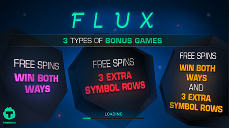 Flux Slot | 3 types of Bonus Games