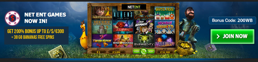 NetEnt Games at 10Bet have arrived