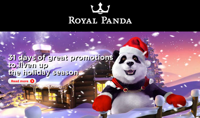 Royal-Panda-Christmas-Free-Spins-Advent-Calendar-2014