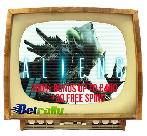 BetRally Casino - Exclusive 30 Aliens Free SPins