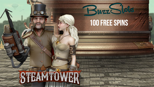 100-SteamTower-FreeSpins