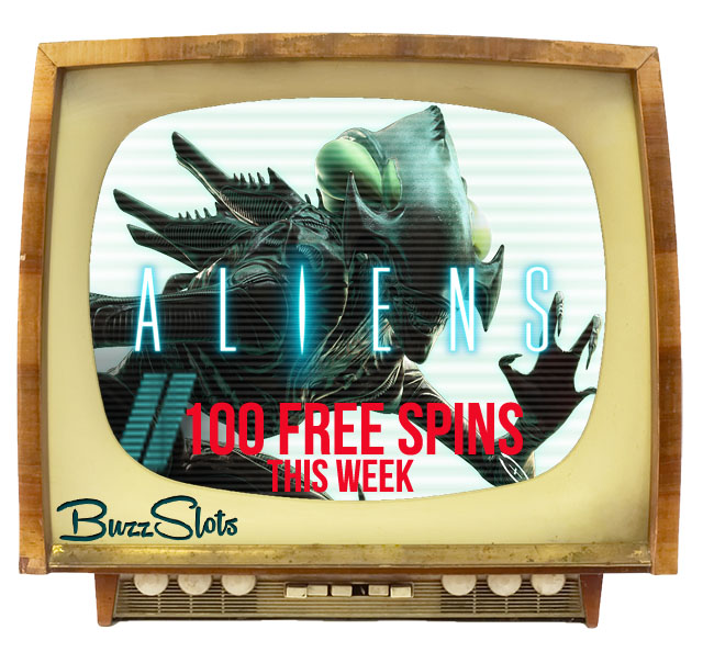 Buzz Slots ALIENS 100 Free Spins