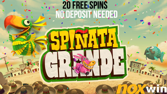 20FreeSpins-NoDeposit-Spinata-Grande