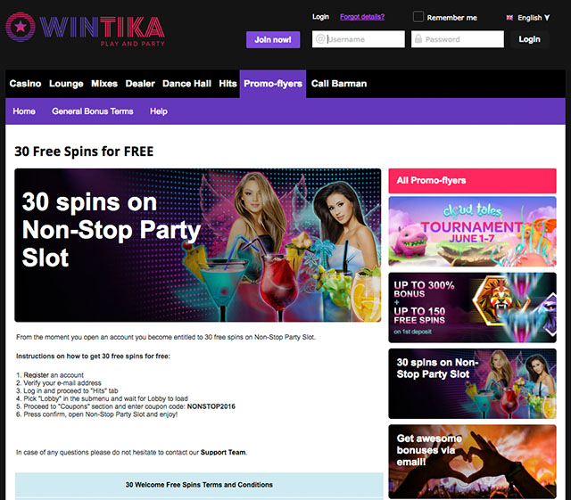 Wintika-Casino-30-FreeSpins