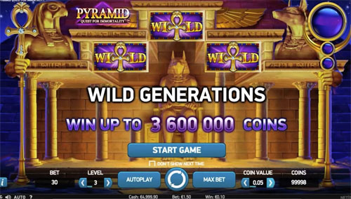 Pyramid Quest for Immortality Slot 3
