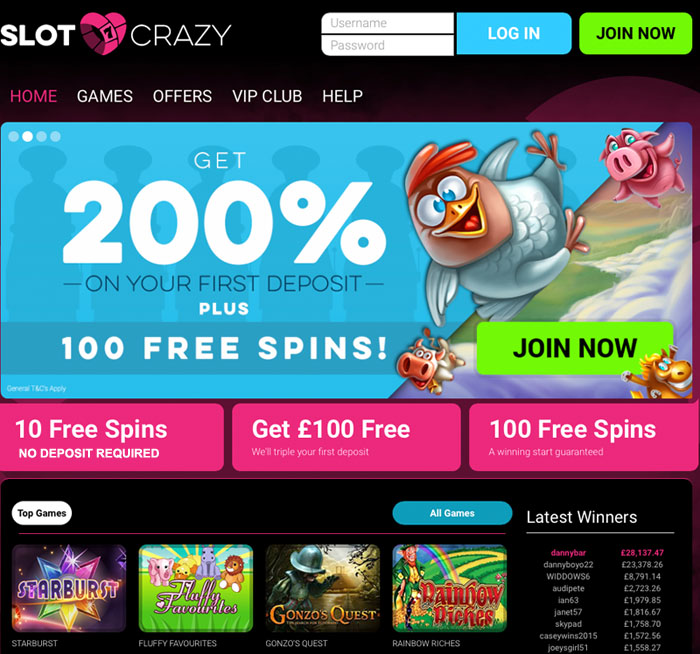 SlotCrazyCasino