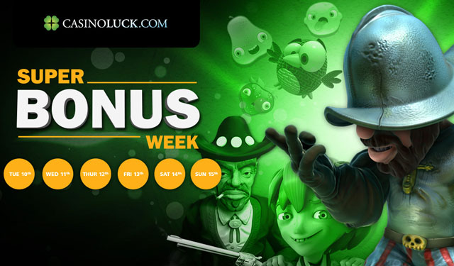 casinoluck-freespins-bonus-week