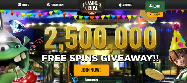 Casino-Cruise-January-2016-freespins-giveaway