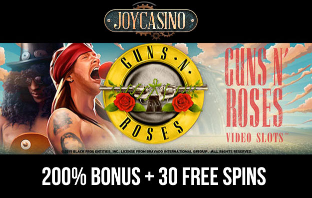 Joy-Casino-bonus-code-Guns-n-Roses-Slot-FreeSpins