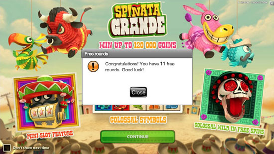 CasinoJEFE-11-FreeSpins-Spinata-Grande-NoDepositFreeSpins