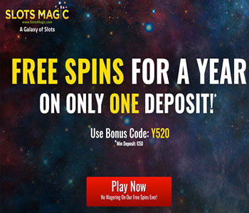 Slots Magic Casino Bonus code
