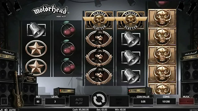 Motörhead Slot Machine 3