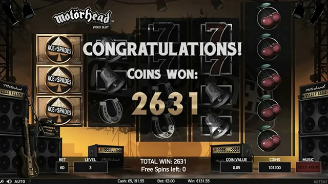 Motörhead Slot Machine 4